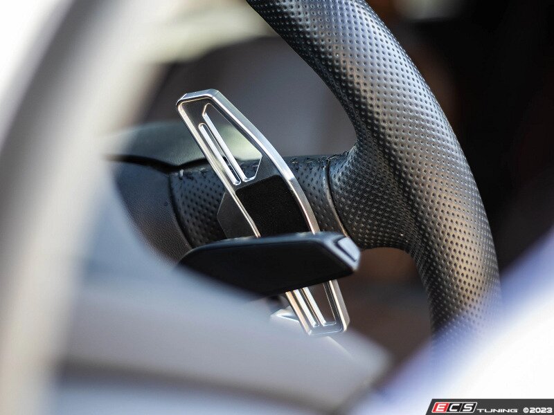 BFI Complete Replacement Shift Paddles - Audi 4M - Clear Anodized