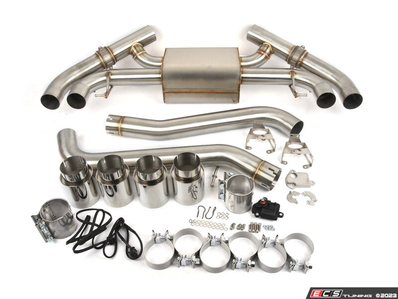 Performance Valved Axle-Back Exhaust - Polished Tips