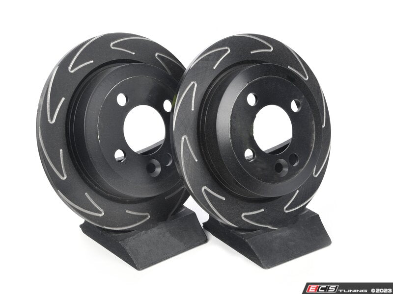 Rear Slotted EBC (Blade) Brake Rotors - Pair 10.19" (259x10)