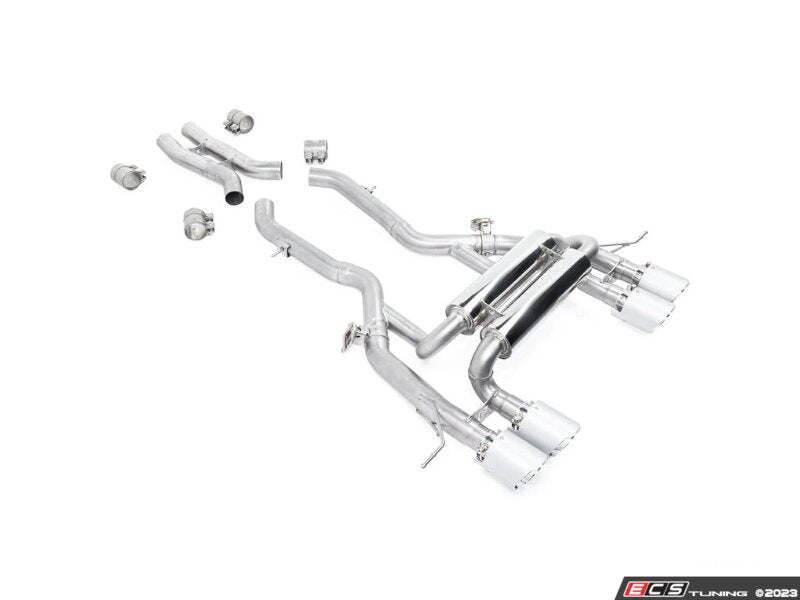 Eisenmann G87 M2 Twin-Flow Exhaust System - Silver Tips