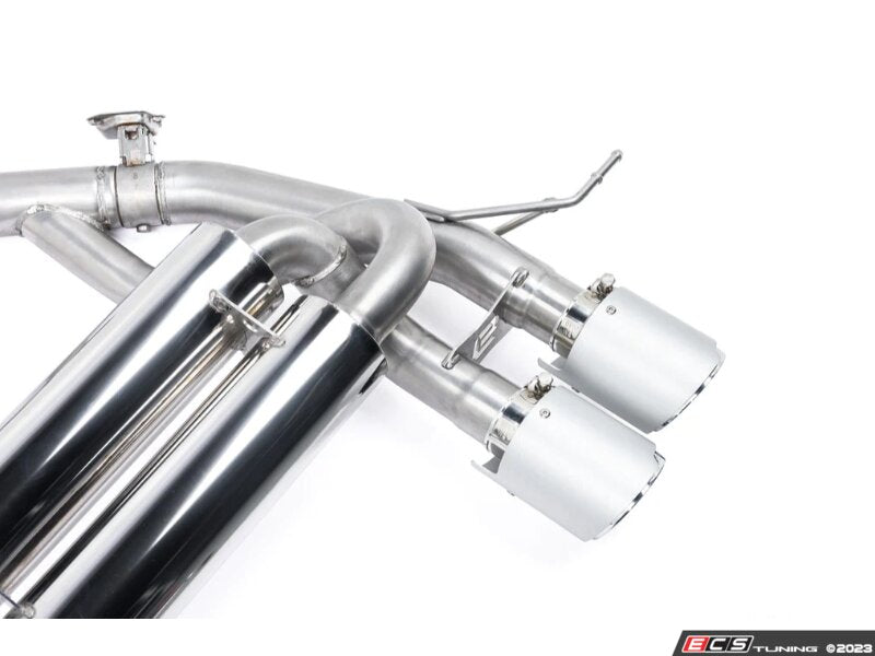 Eisenmann G87 M2 Twin-Flow Exhaust System - Silver Tips