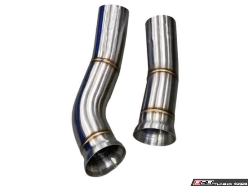 Connecting Pipes W/ Resonators - For F87 BMW M2C/M2CS  Equal Length MidPipe