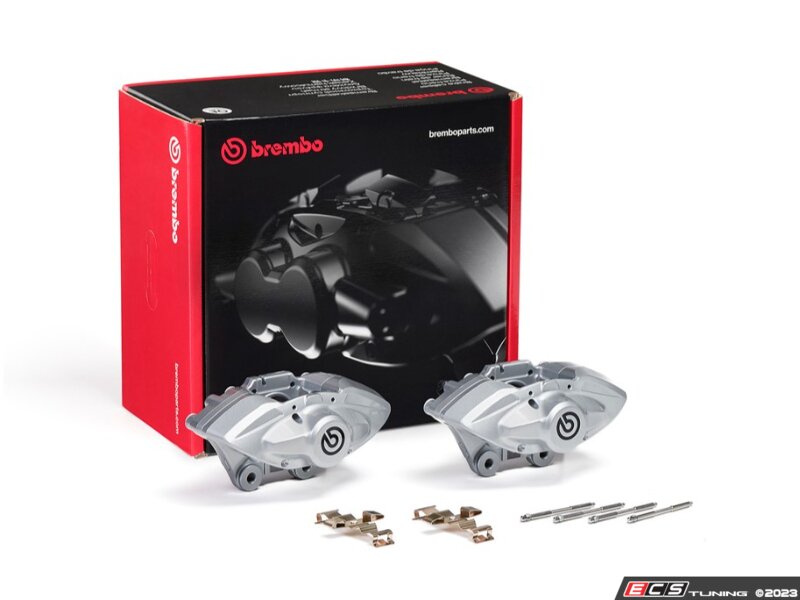 Performance Brake Caliper Set - Silver - Rear