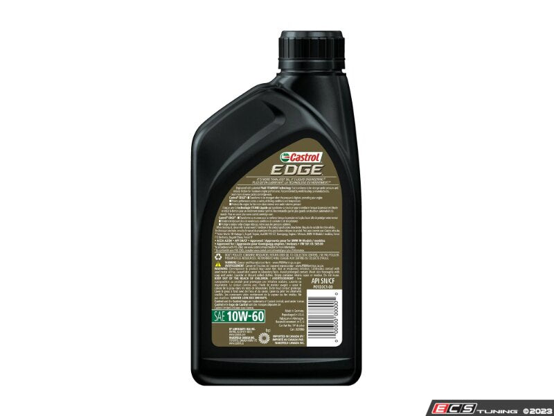 Castrol Edge Euro Car Engine Oil (10w-60) - 1 Quart