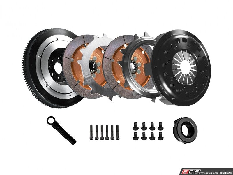 E46 M3 Dual Ceramic Clutch Kit - With Single Mass Flywheel