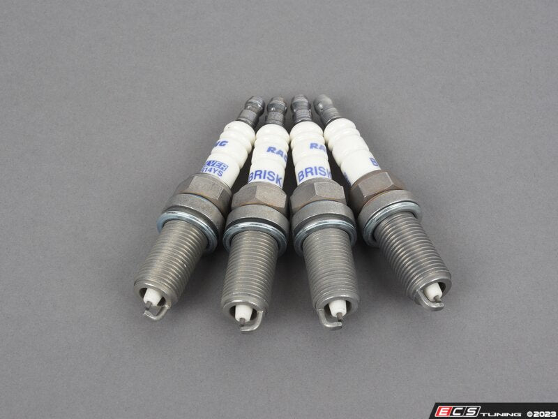 Brisk Silver Racing ER14YS Spark Plugs - Set Of Four