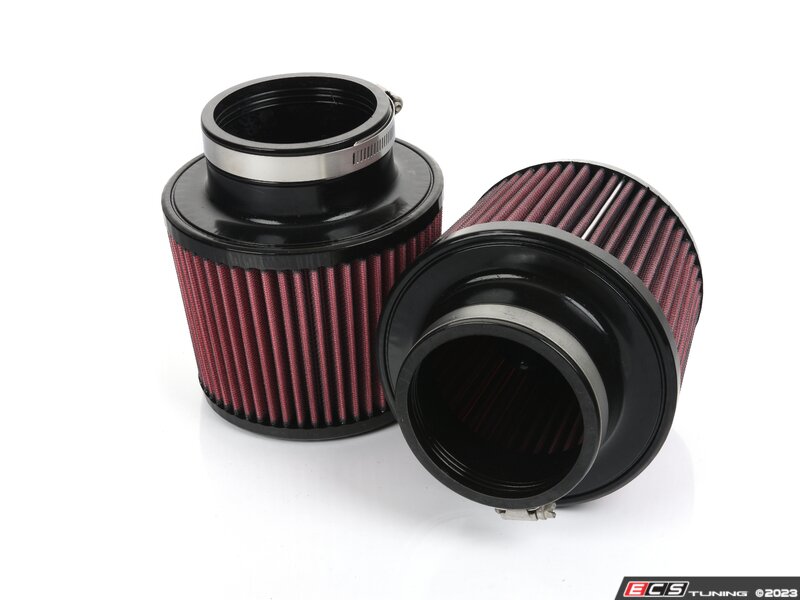 BMS Elite Performance Intake - Black High Gloss w/ Red Filters