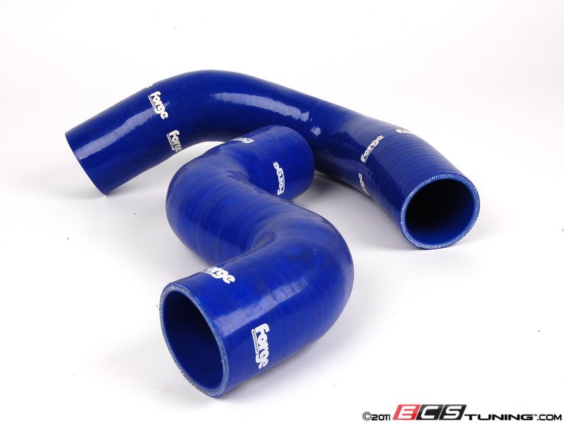 Upper Intercooler Boost Hose Kit - Blue