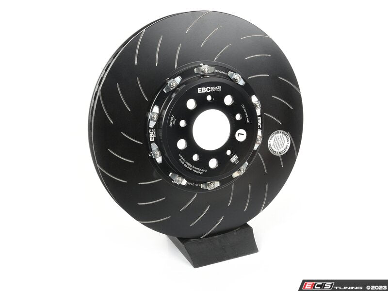 Front Racing 2-Piece Rotors - Slotted (380x36)