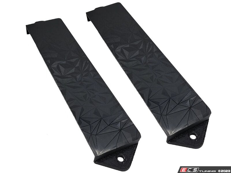 E9X Cabin Filter Covers - Black