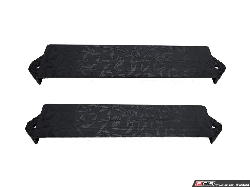 E9X Cabin Filter Covers - Black