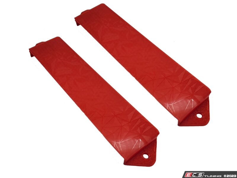 E9X Cabin Filter Covers - Red