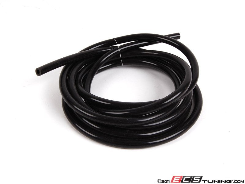 Silicone Vacuum Hose - Black - 9 Feet