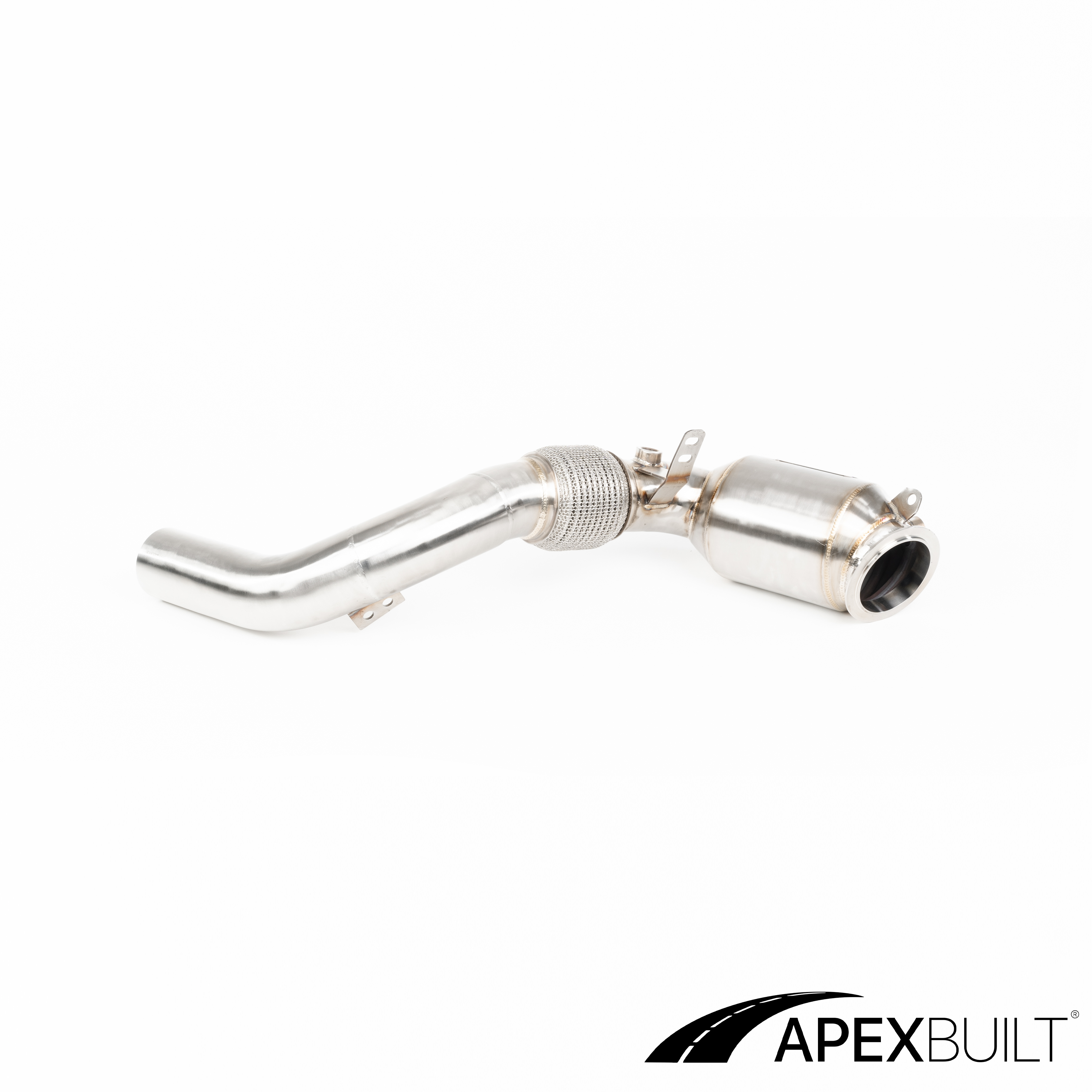 ApexBuilt® BMW F85 X5M/F86 X6M Race Downpipes (S63TU, 2015-19)