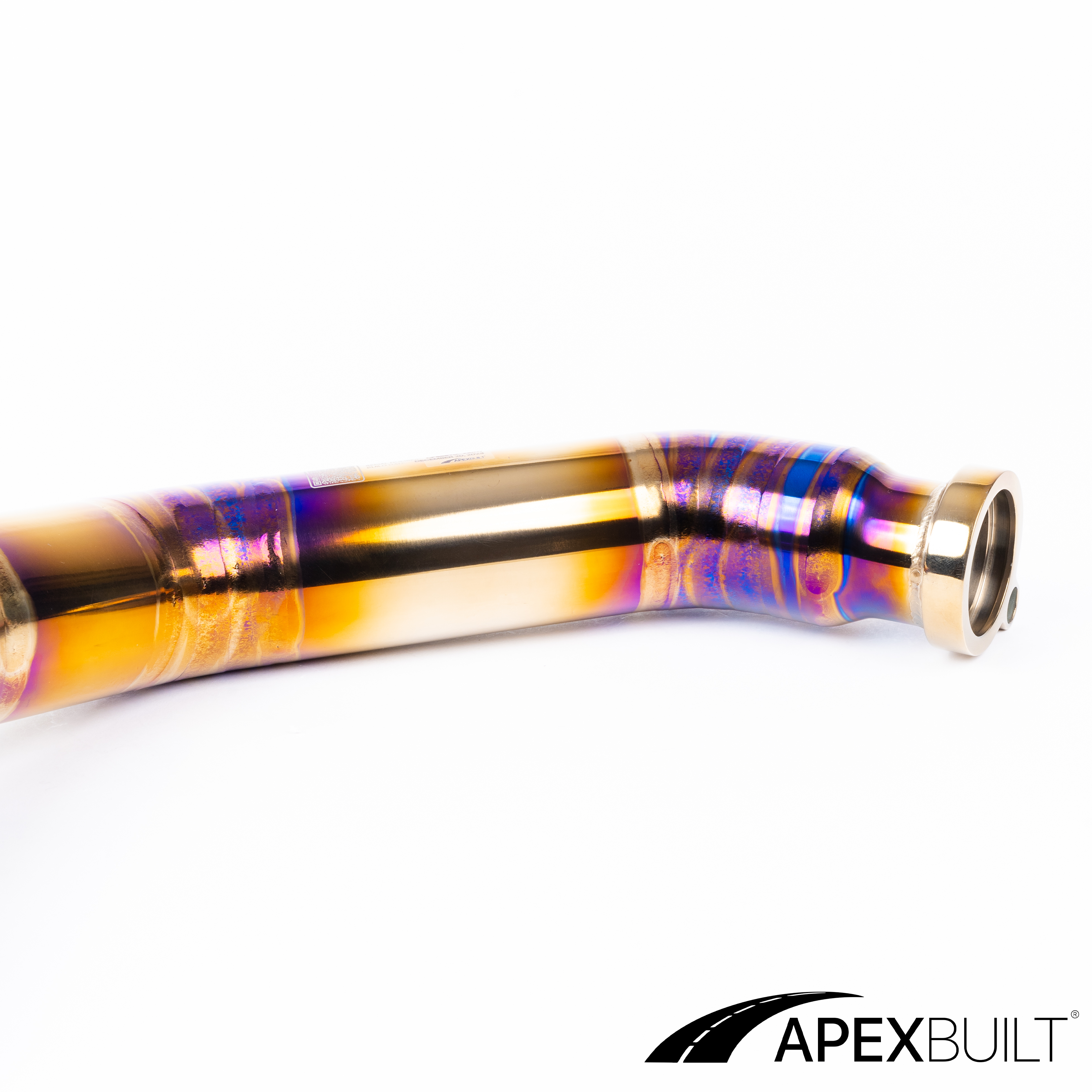 ApexBuilt® BMW F87 M2C, F80 M3, & F82/F83 M4 Titanium Charge Pipe Kit (S55, 2015-20)