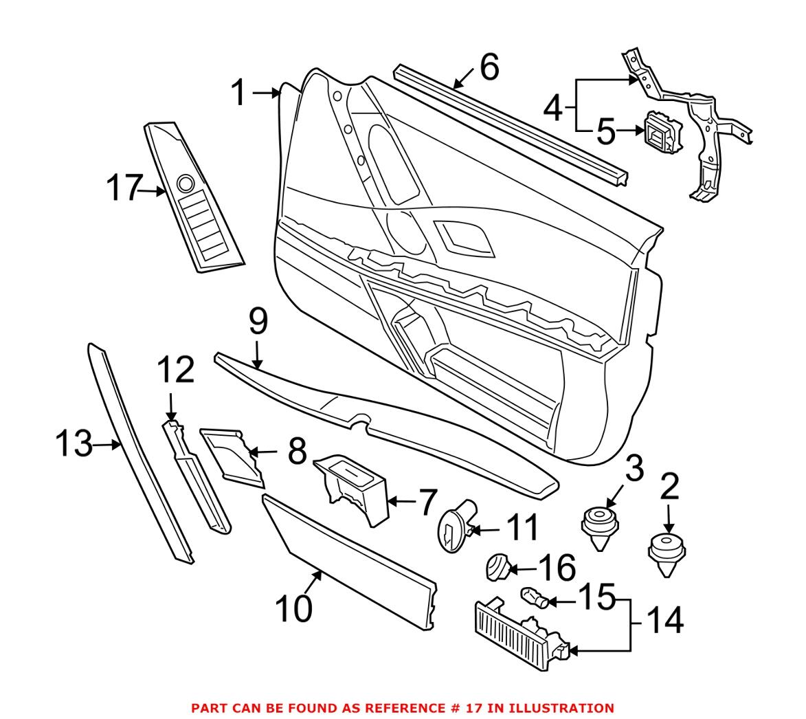 Window Switchpack – Front Driver Side (Beige)