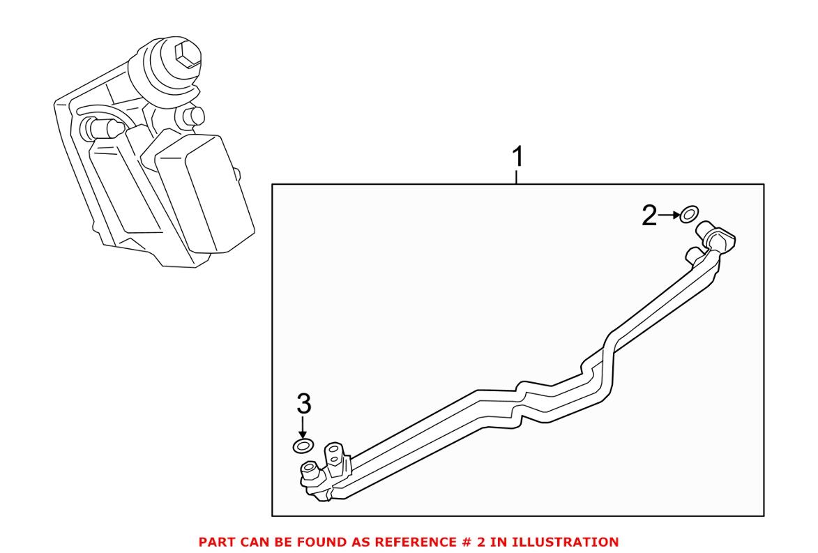 Automatic Transmission Oil Cooler Hose O-Ring