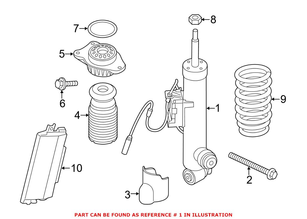 Shock Absorber – Rear Driver Left