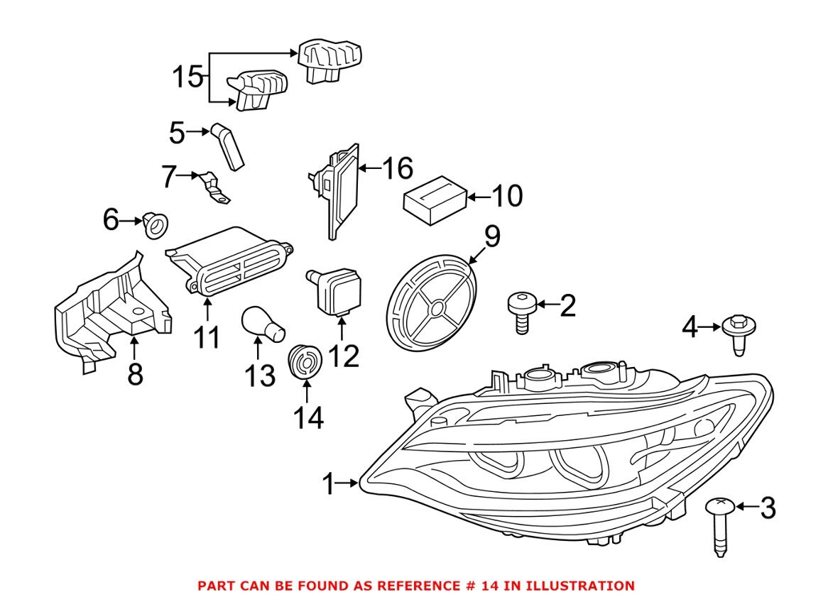 Turn Signal Bulb Socket