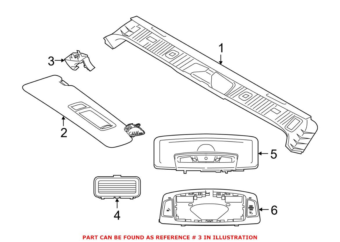 Sun Visor Support