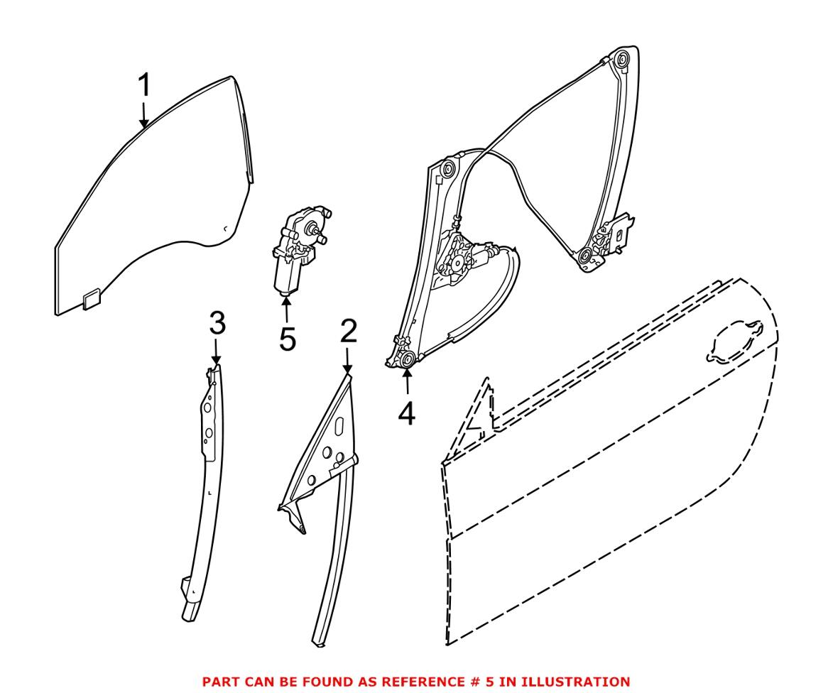 Window Motor – Front Driver Side