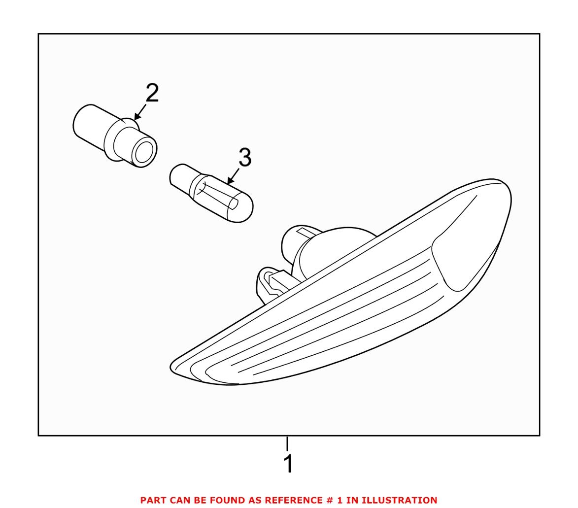 Side Marker Light – Driver Left