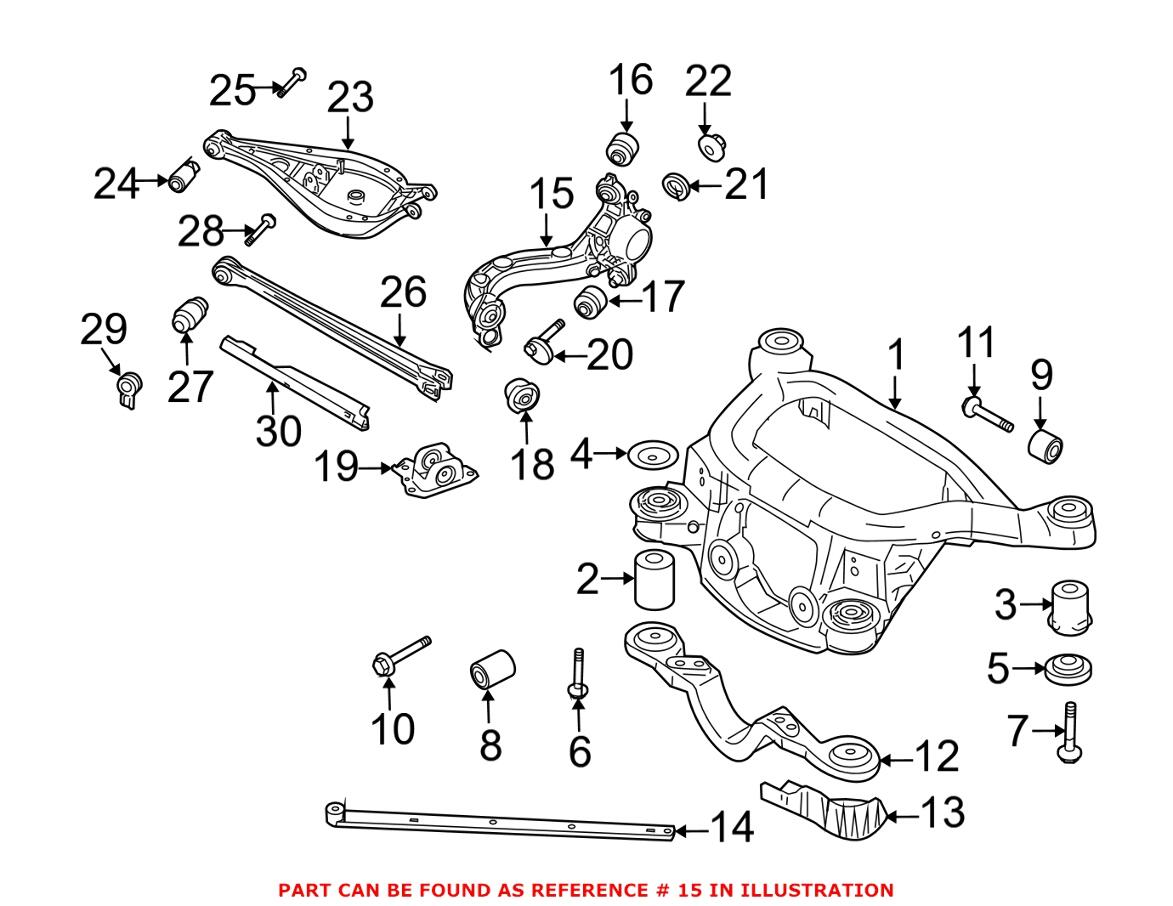 Suspension Knuckle – Rear Passenger Right