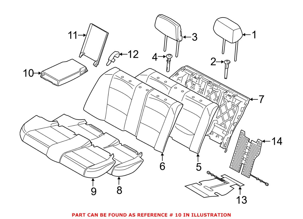 Seat Armrest – Rear