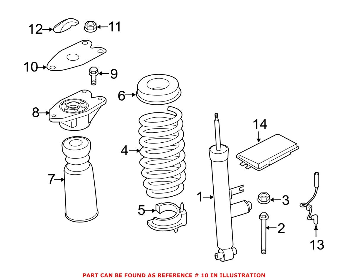 Suspension Shock Absorber / Strut Mount Gasket