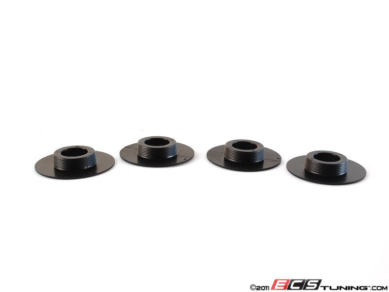 Floor Mat Bracket - Satin Black - Set Of Four