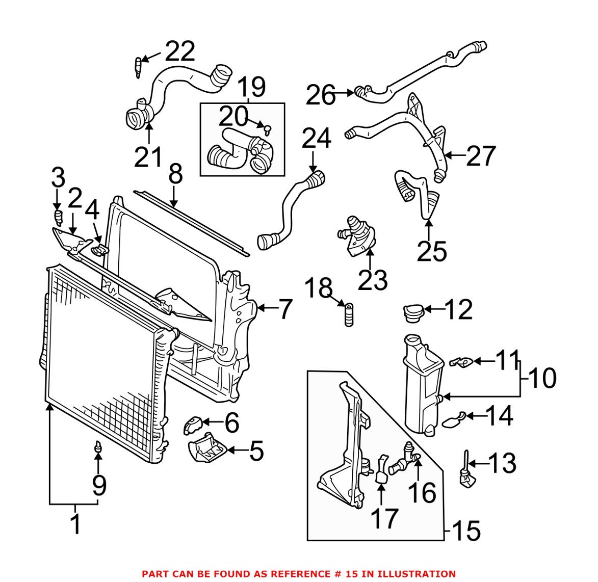 Radiator Mount Bracket