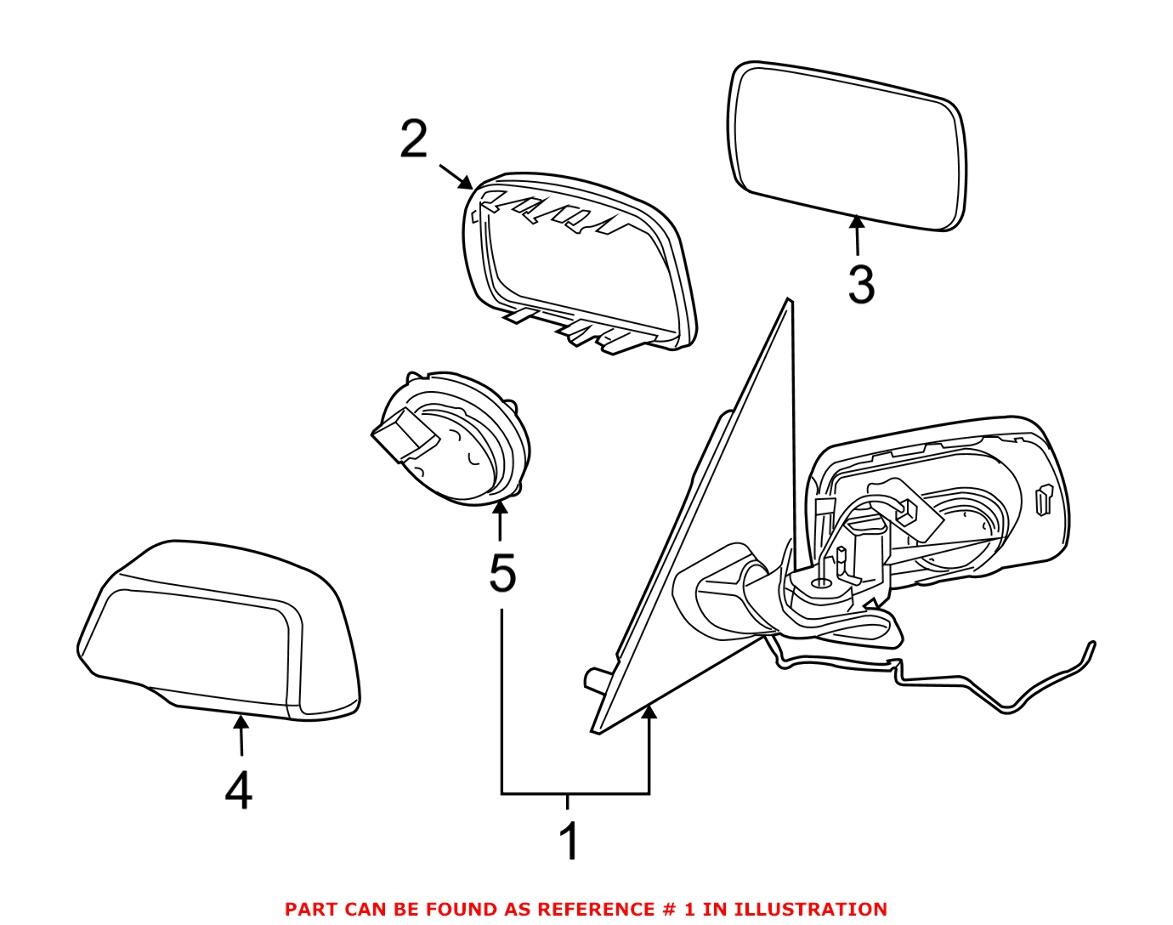 Side Mirror Housing – Driver Side