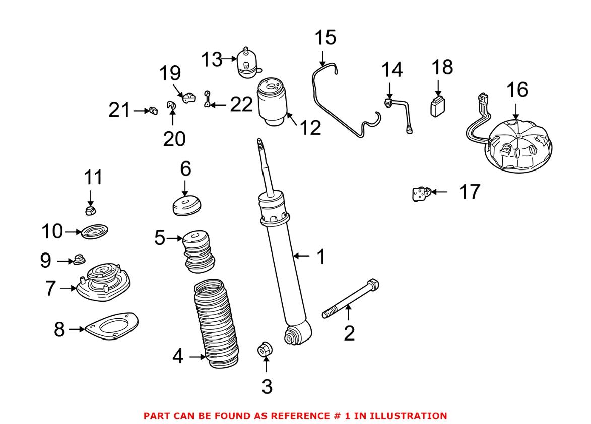 Shock Absorber – Rear (Sport) (Self-Leveling)