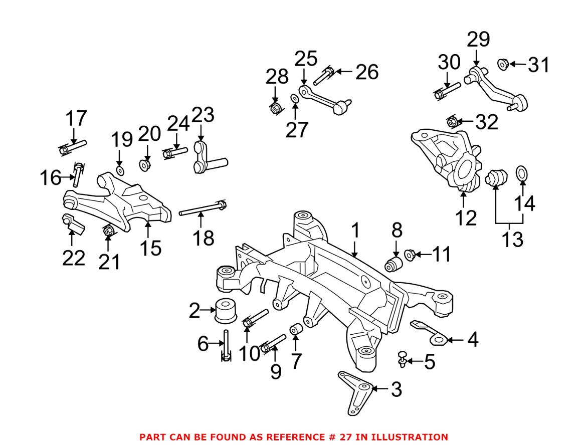 Suspension Control Arm Washer