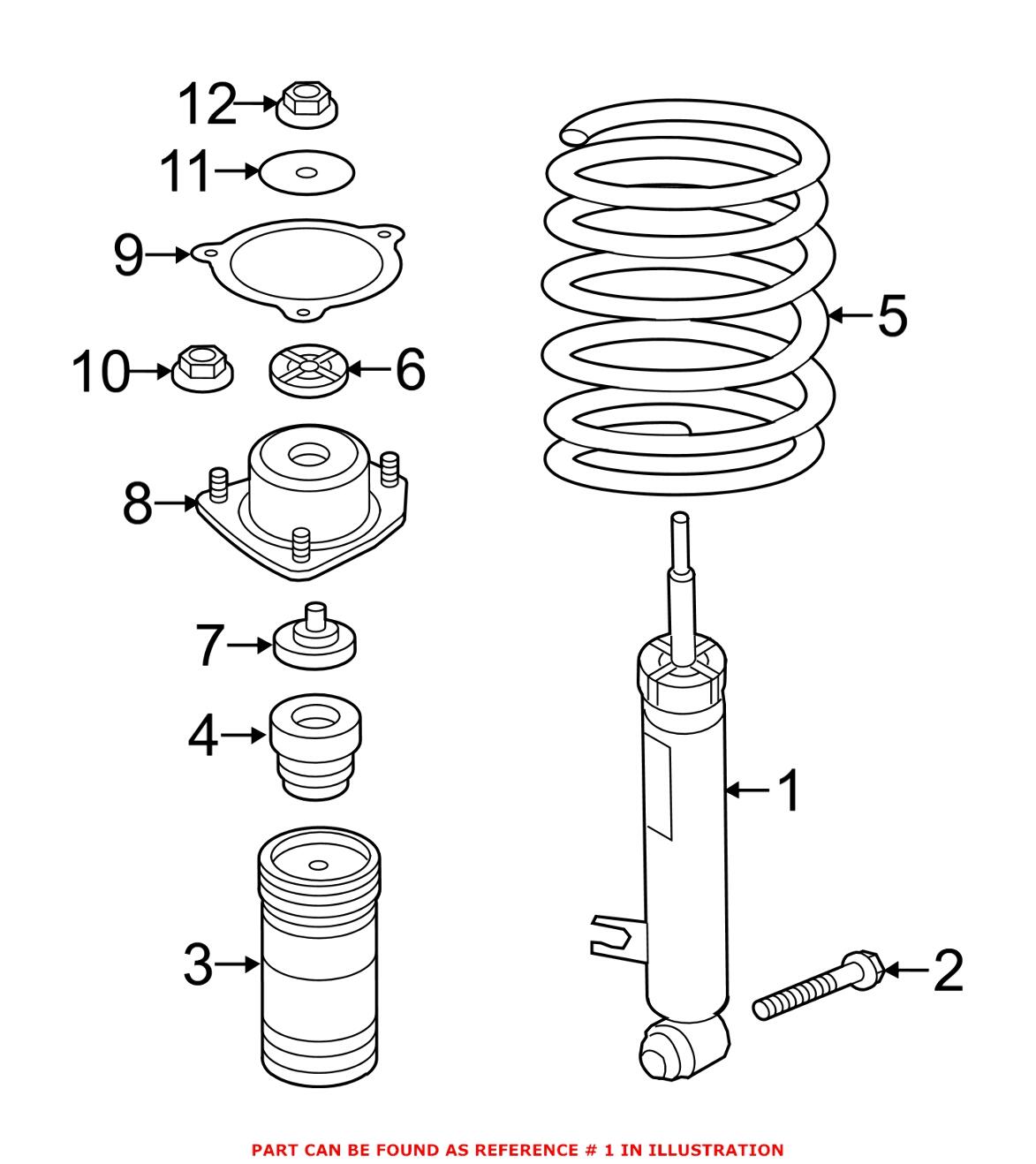 Shock Absorber – Rear Driver Left