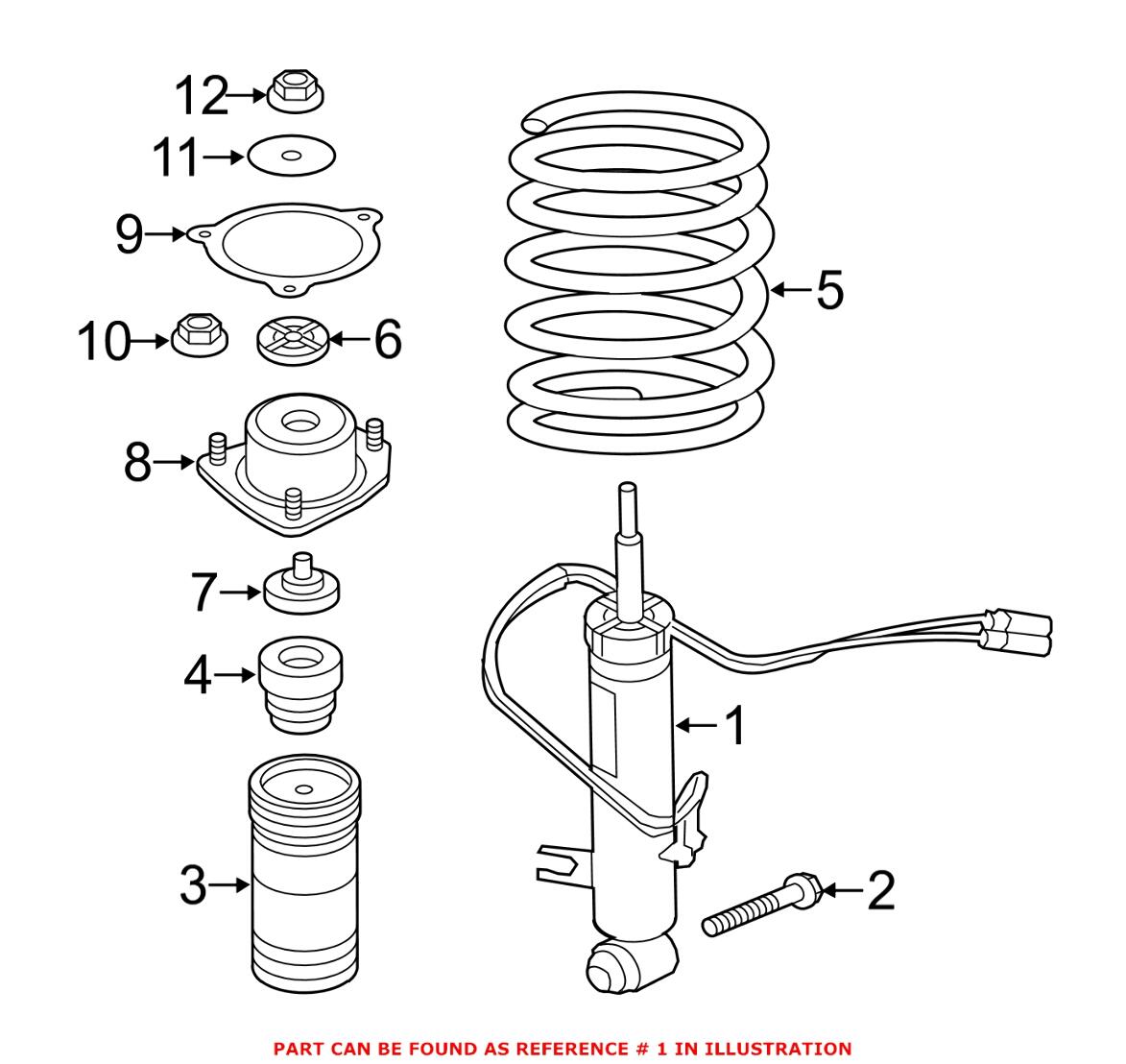 Shock Absorber – Rear Driver Side