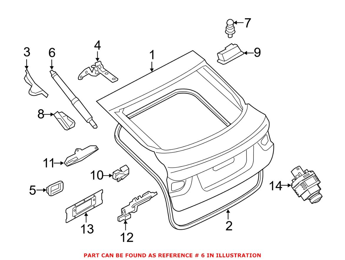 Trunk Lid Pull Down Motor – Driver Side