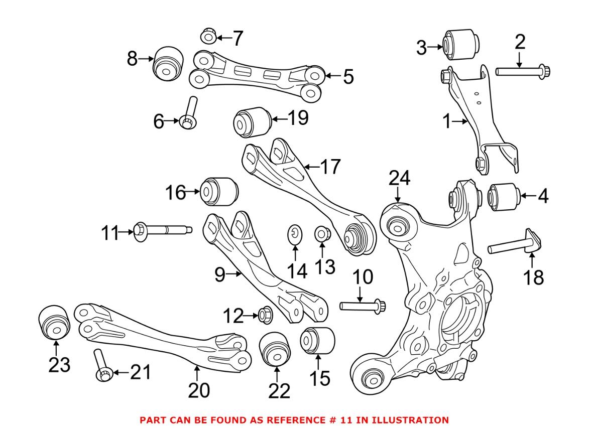 Alignment Camber Adjusting Eccentric – Rear