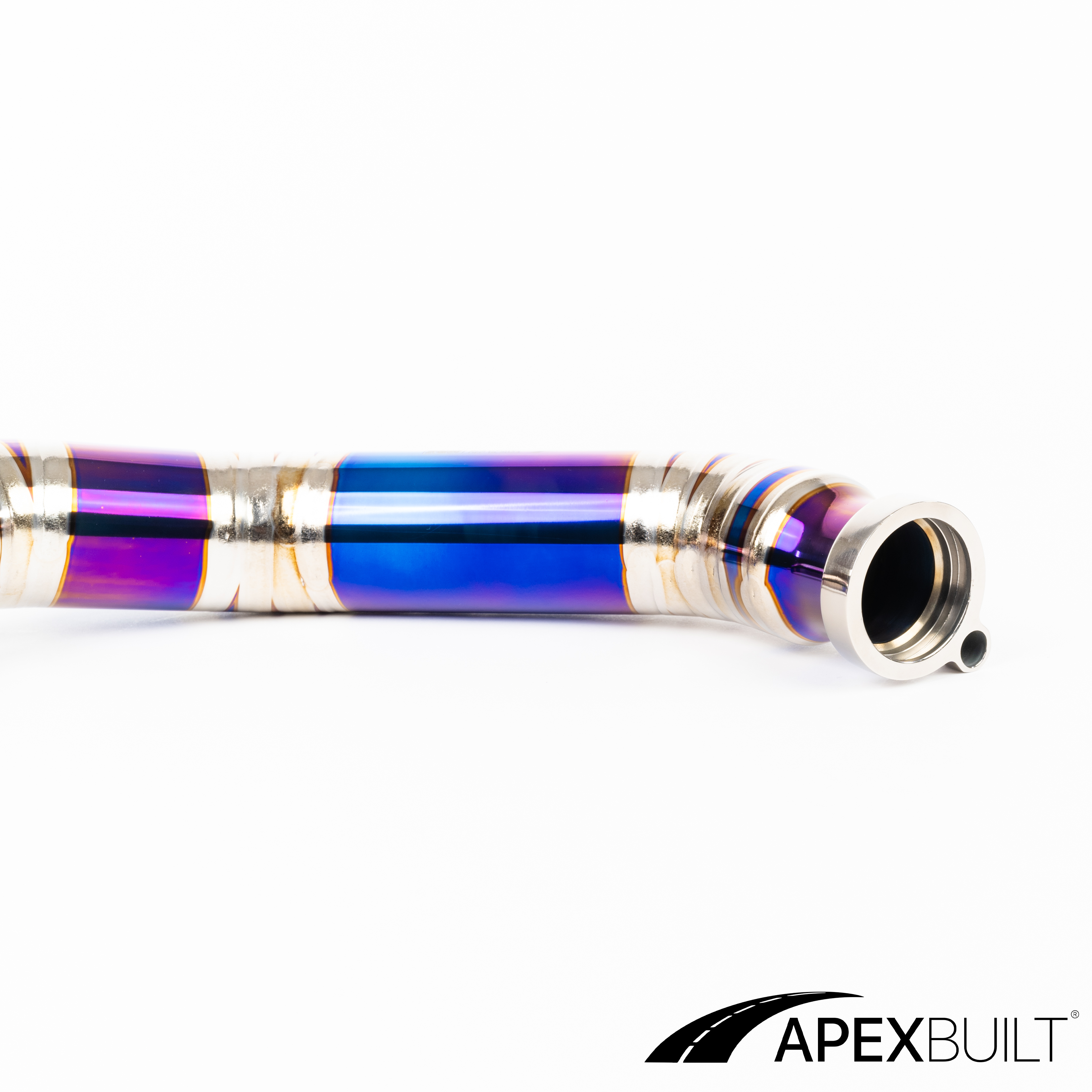 ApexBuilt® BMW F87 M2C, F80 M3, & F82/F83 M4 Titanium Charge Pipe Kit (S55, 2015-20)