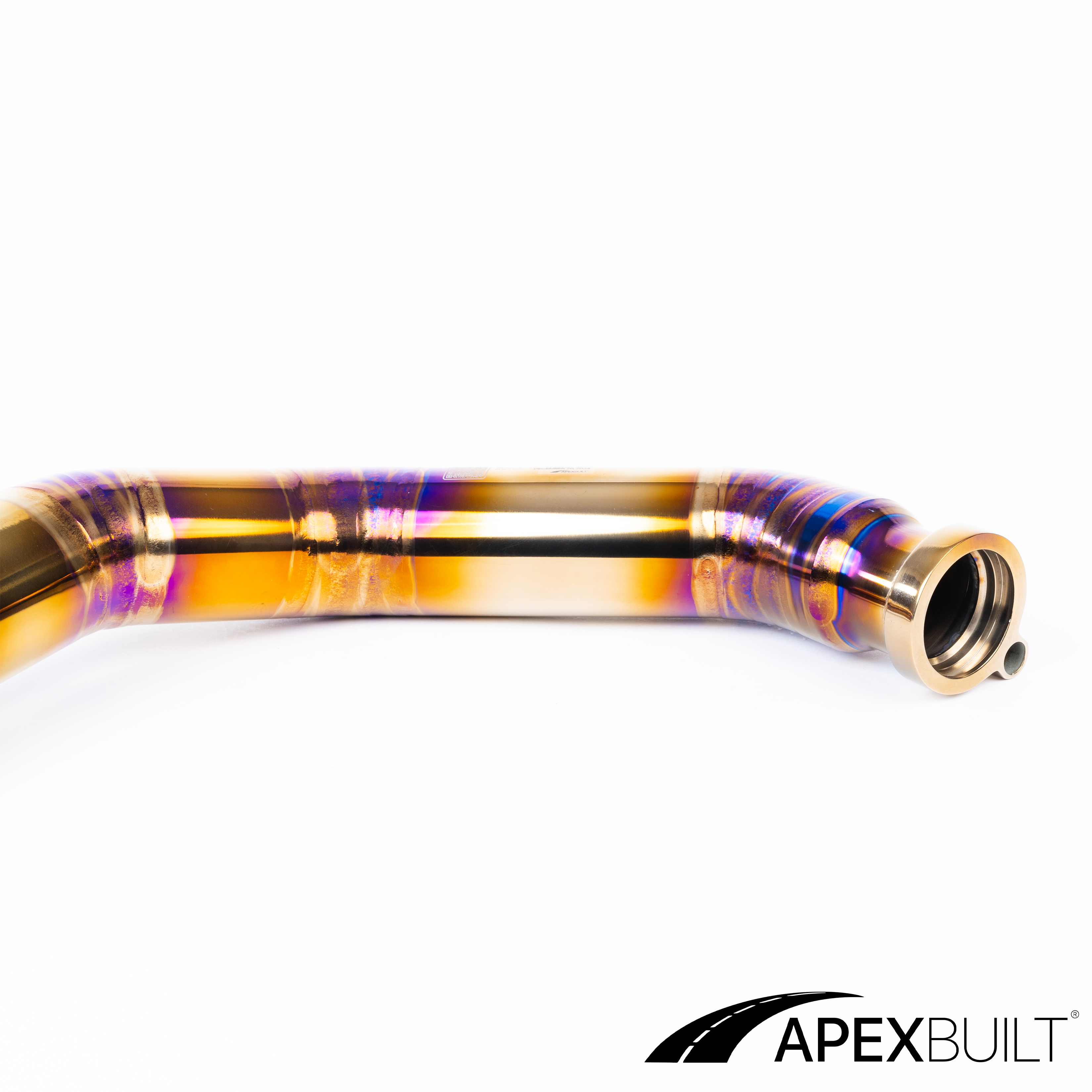 ApexBuilt® BMW F87 M2C, F80 M3, & F82/F83 M4 Titanium Charge Pipe Kit (S55, 2015-20)