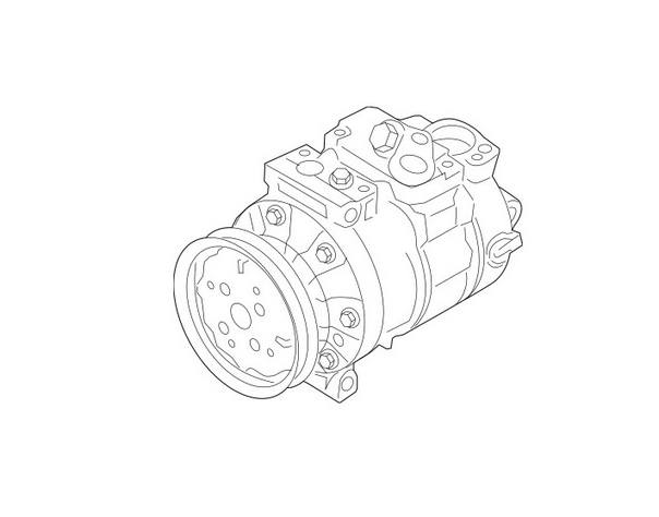 VW A/C Compressor 1K0820808G