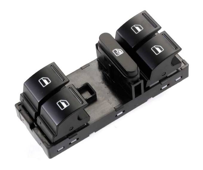 VW Window Switchpack – Front Driver Side 1K4959857CREH – URO Parts 1K4959857BREH