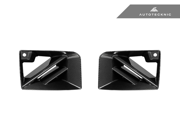 AutoTecknic G87 M2 Dry Carbon Corsa Front Air Inlet Trim Set