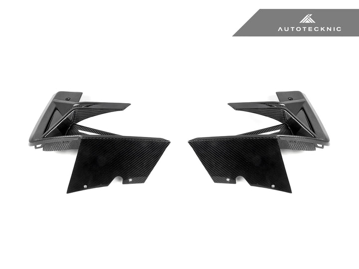 AutoTecknic F97 X3M / F98 X4M LCI Carbon Front Bumper Trim Set