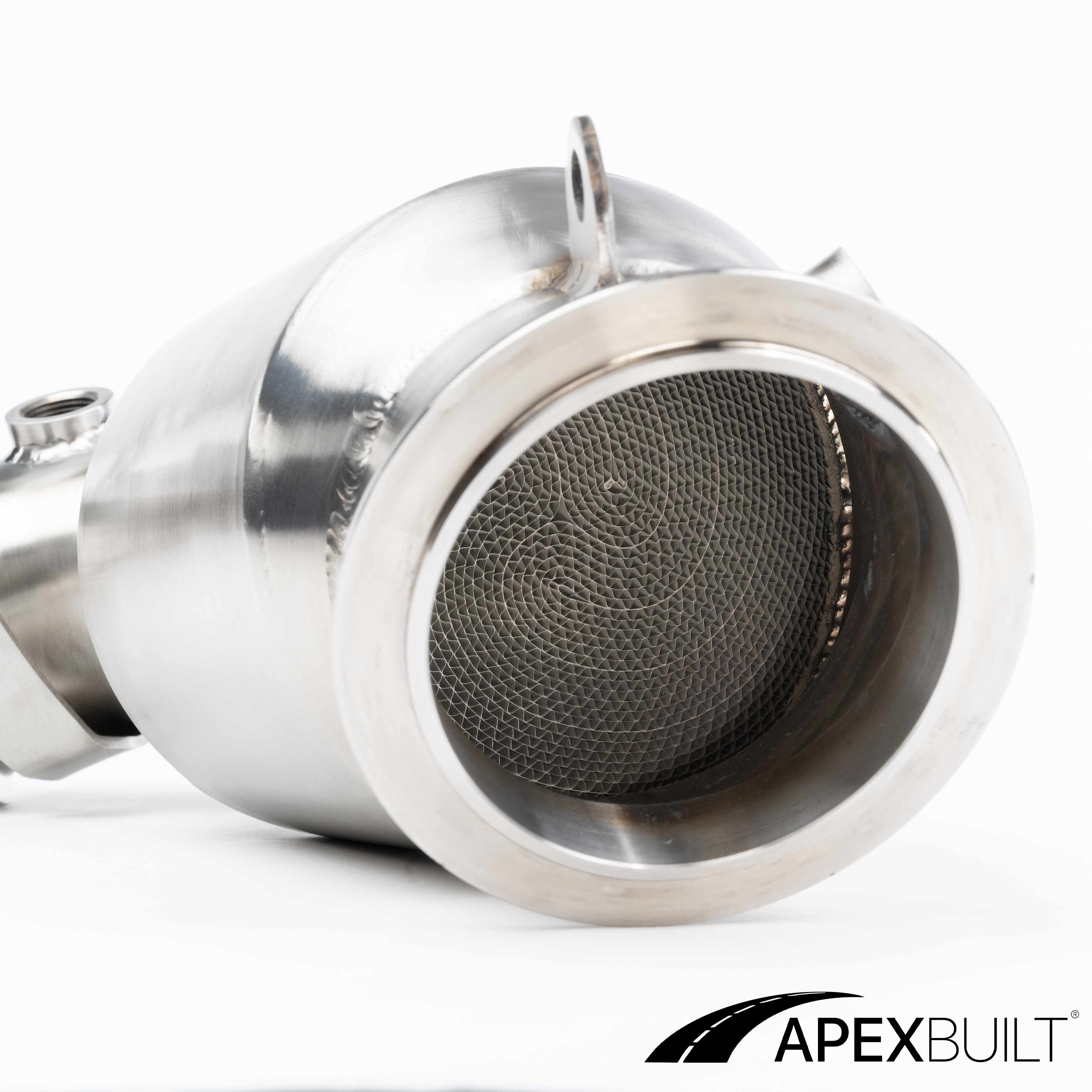 ApexBuilt® BMW F90 M5 & F92/F93 M8 GESI High-Flow Catted Downpipes (S63R, 2018+)