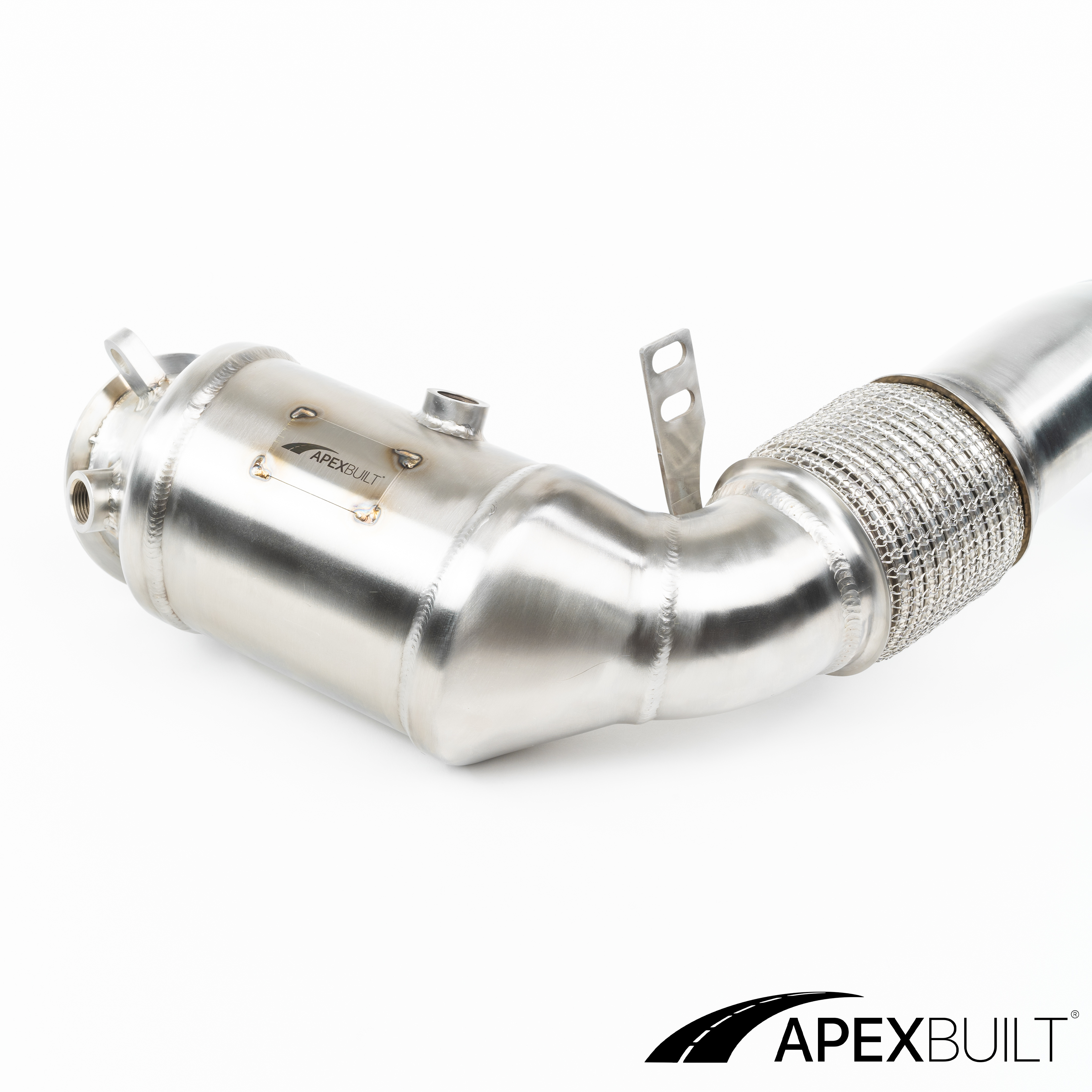 ApexBuilt® BMW G-Chassis M550i/M850i/750i/X5 & X7 M50i Race Downpipes (N63B, 2018+)