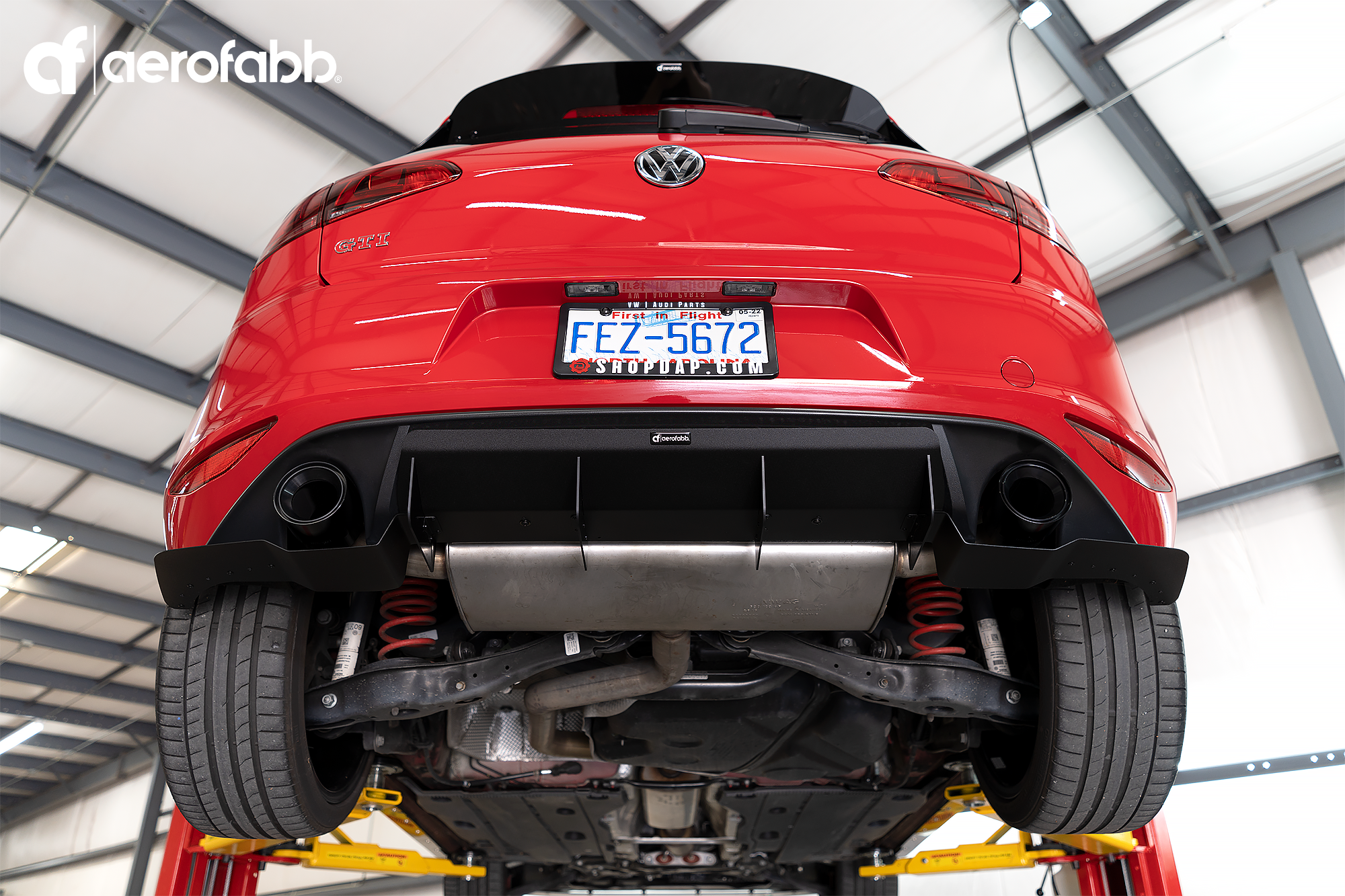 V2 Rear Diffuser (VW MK7 GTI)