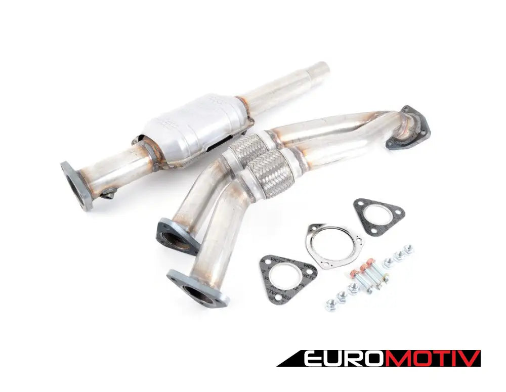 2.0’ Dual Downpipe - With Catalytic Converter