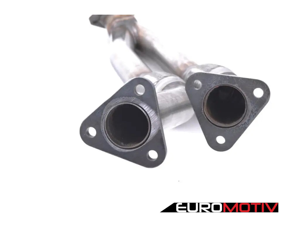 2.0’ Dual Downpipe - With Catalytic Converter