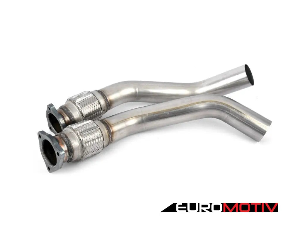 2.5’ Performance Downpipe Set - Resonated